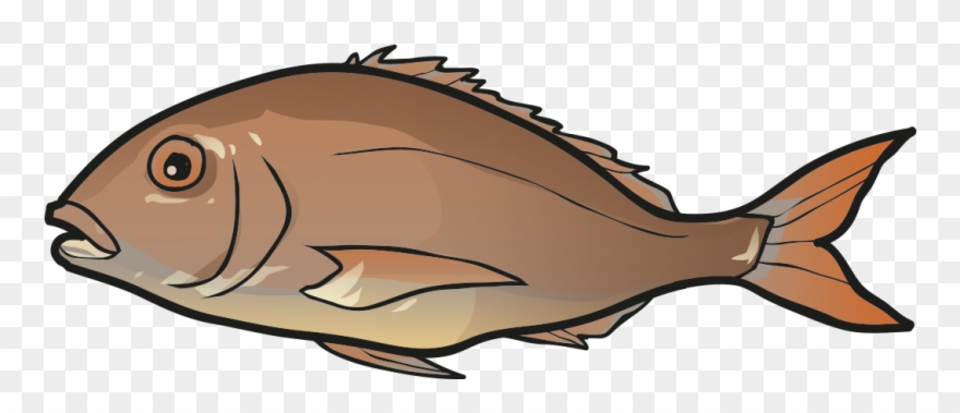 Fish - Halibut Clipart