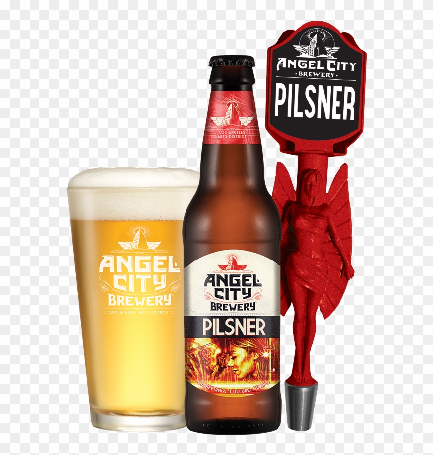 Angel City Pilsner Clipart