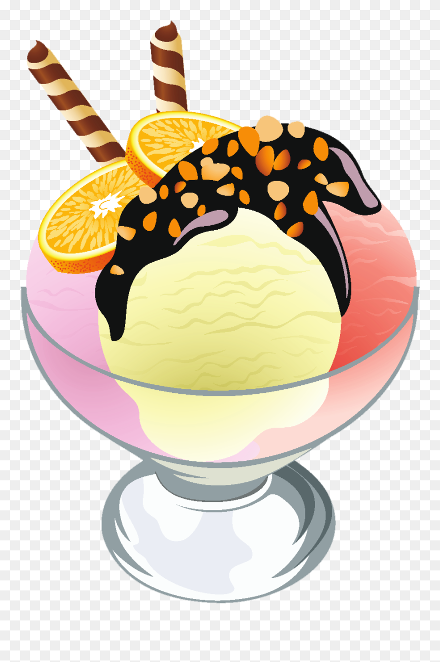 Free Png Ice Cream Sundae Transparent Picture Png Images - Ice Cream Vector Png Clipart