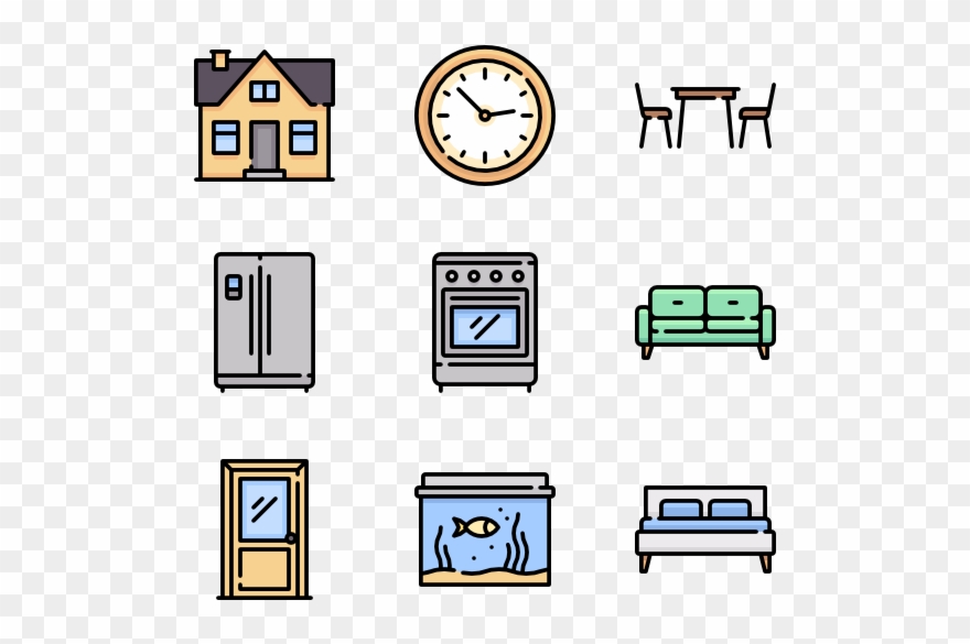 Home And Living Clipart