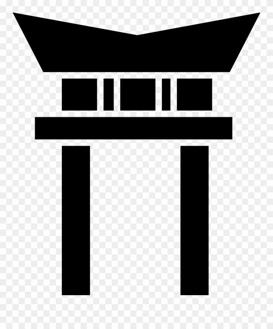 Png File - Simbolo Torii Clipart