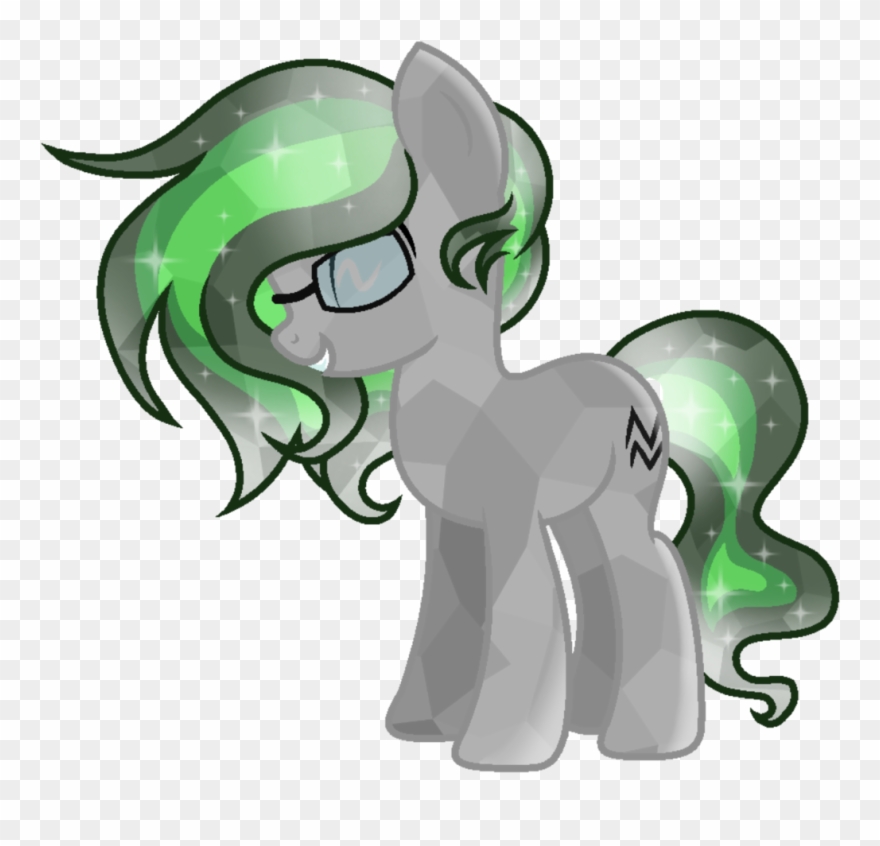 Onlineodd, Crystal Pony, Cute, Earth Pony, Eyes Closed, - Cartoon Clipart