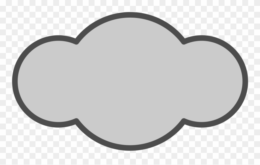 Cloudy Today With Highs In The 30s - Heart Clipart