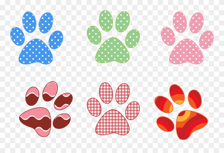 Hight Resolution Of Dog Paw Puppy Printing Paper - Love My Cavalier King Charles Spaniel Clipart