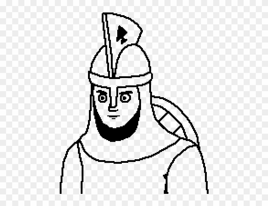 Legionnaire - Sketch Clipart