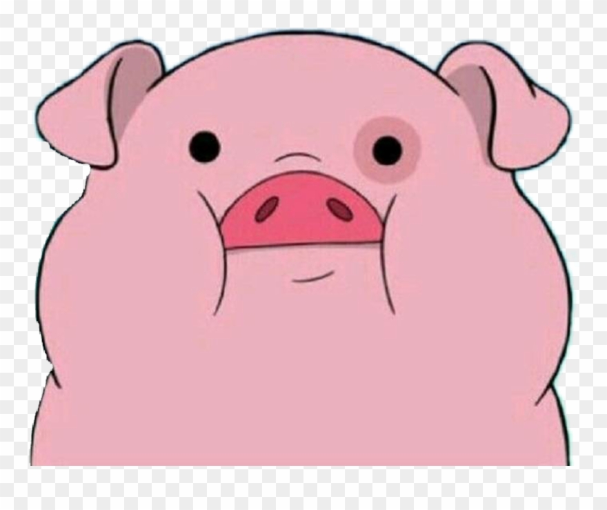 Pig Sticker - Pato De Gravity Falls Clipart