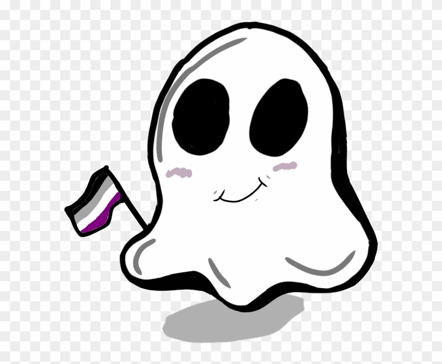 The Friendly Ghost Is No Longer Tired And He Says Gay Clipart