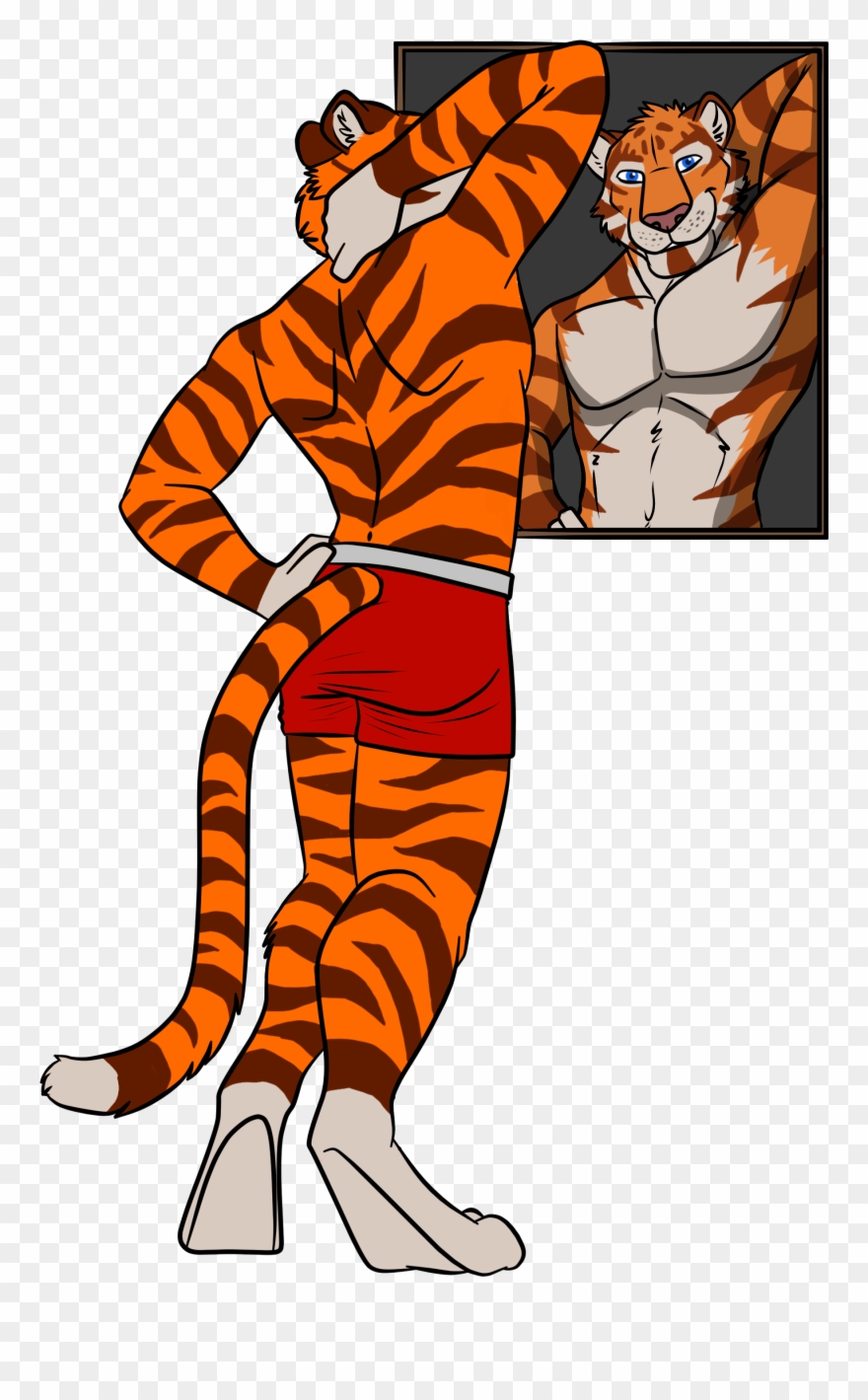 Reflection - Cartoon Clipart