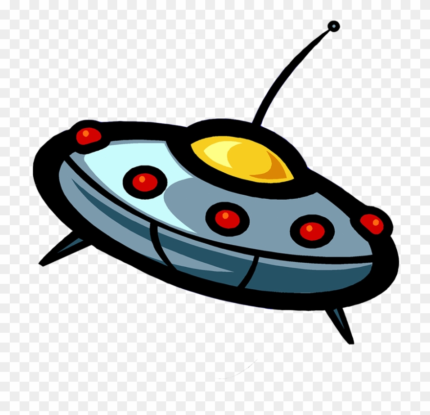 Space Ship Clipart - 可愛 飛碟 - Png Download