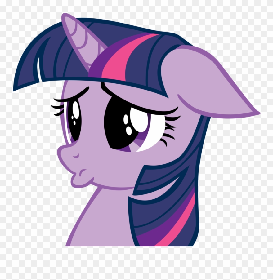 My Little Pony - Mlp Head Unicorn Base Clipart