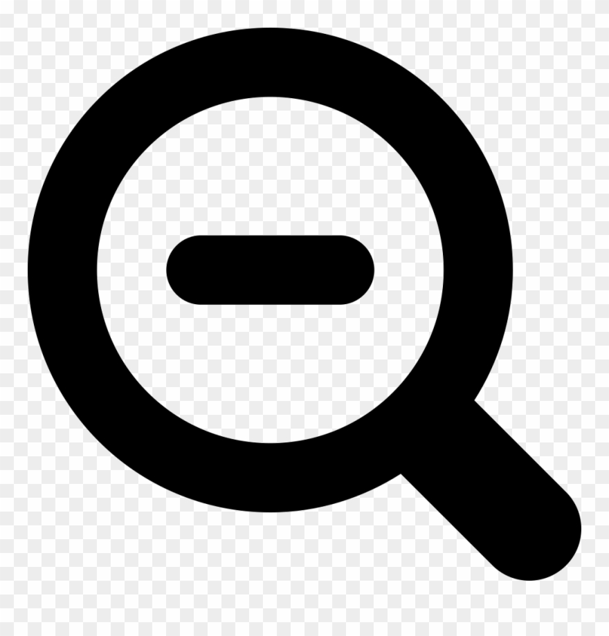 Shrink Line Comments - Zoom Out Icon Svg Clipart
