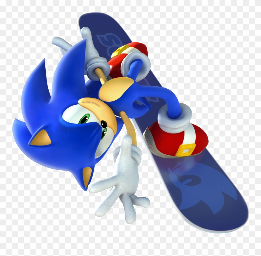 Mario & Sonic At The Olympic Winter Games - Mario And Sonic At The Olympic Winter Games 2010 Ski Clipart