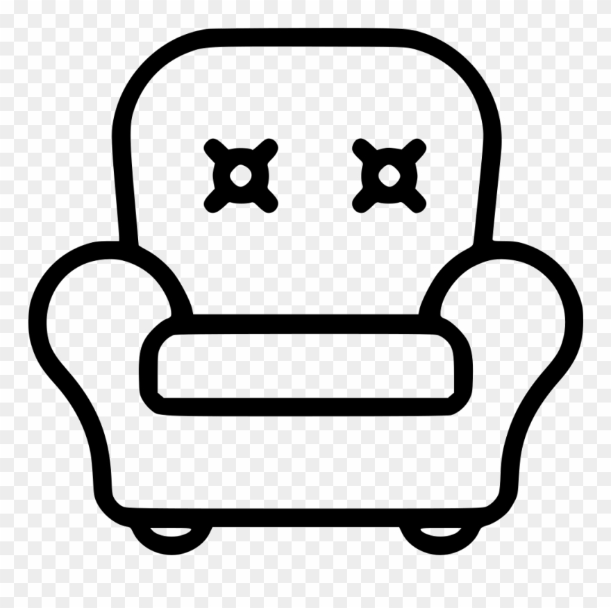 Leather Armchair Comments - Couch Clipart