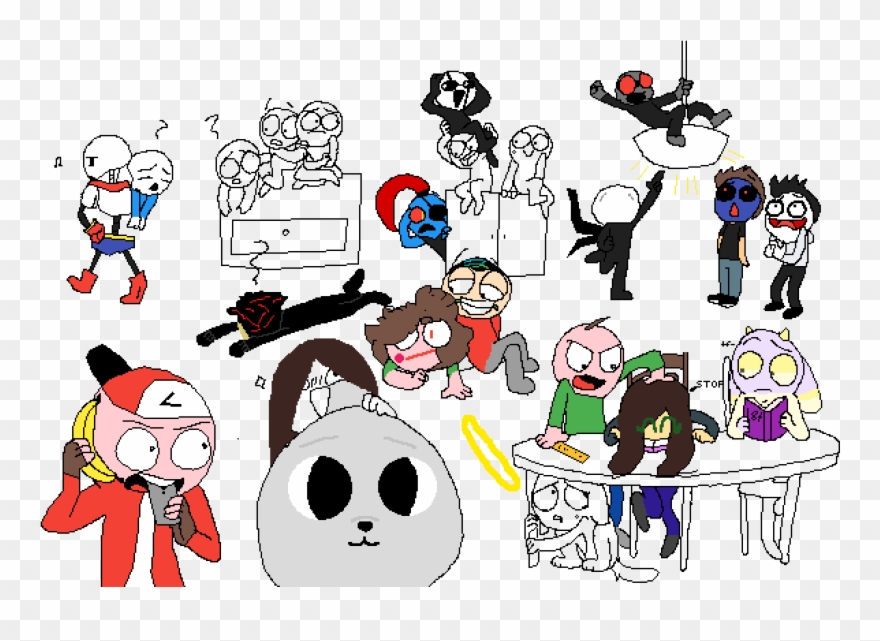 The Ass Dance - Cartoon Clipart