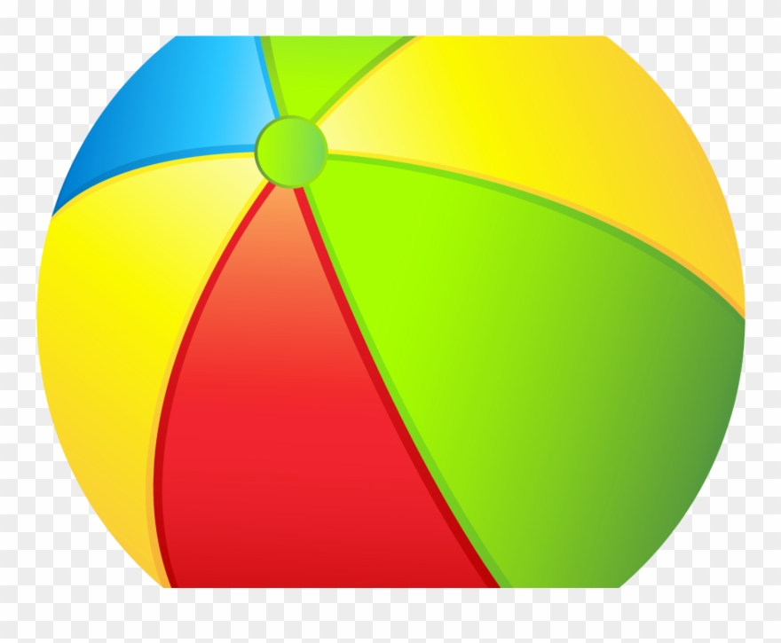 Beach Ball Clipart 5 Ball - Circle - Png Download