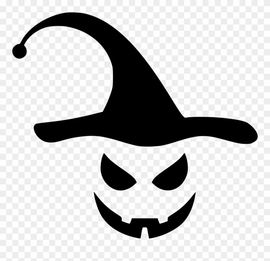 Hat Ugly Horrow Smile Halloween Comments Clipart