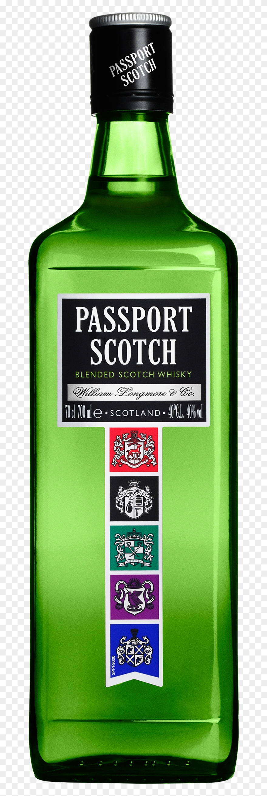 Packshot Passport Scotch - Passport Scotch Whisky Clipart
