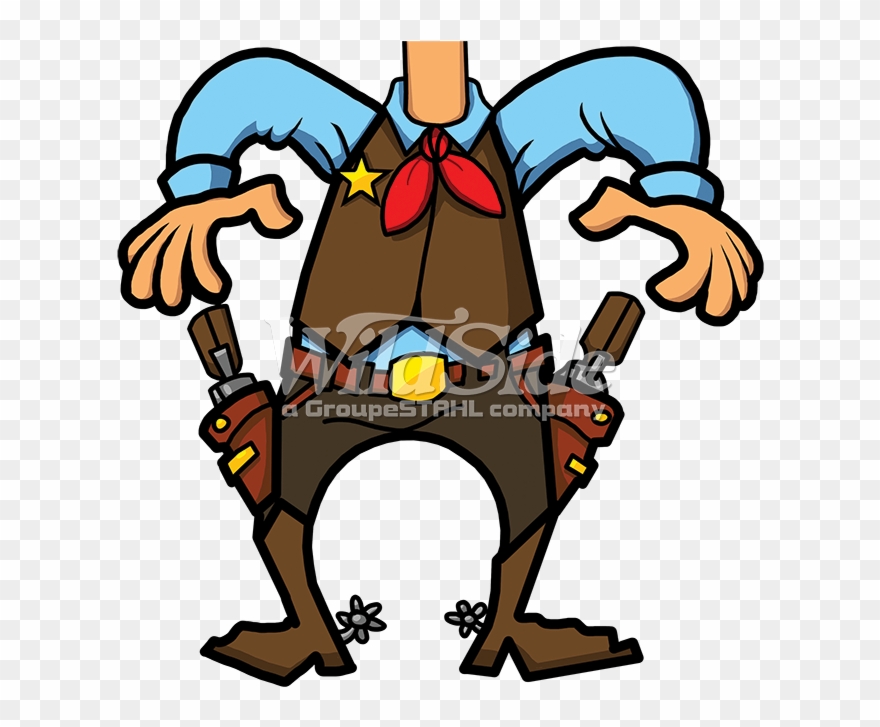 Stock Transfer - Cartoon Cowboys Png Clipart