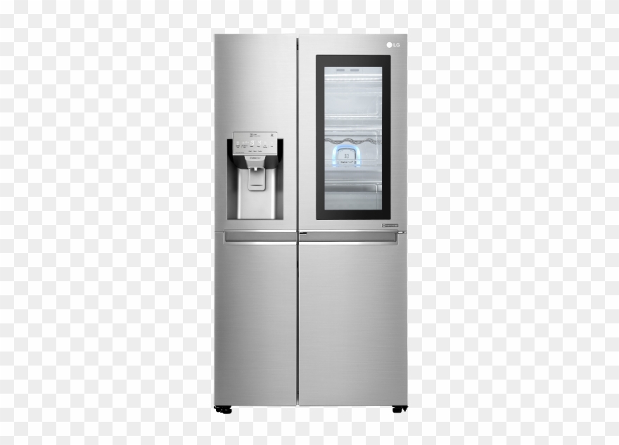 Lg Refrigerator Transparent Png - Refrigerador Door In Door Lg Clipart