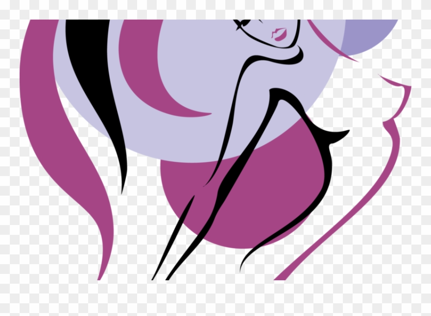 Lady B Salon 10910 N Central Expy Ste 200, - Beauty Parlour Lady Logo Clipart