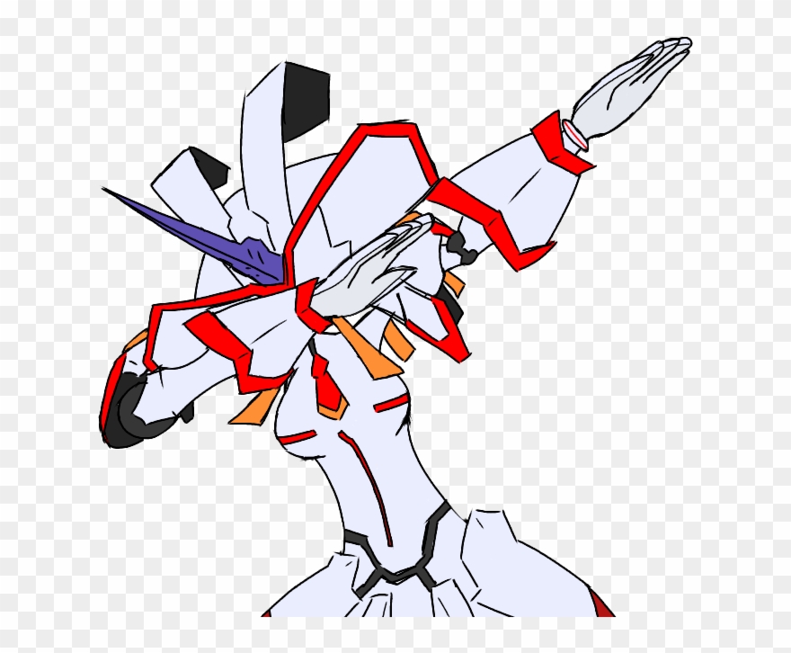 I Will Rival Him With Four High Quality Dabs - Zero Two Dabbing Clipart