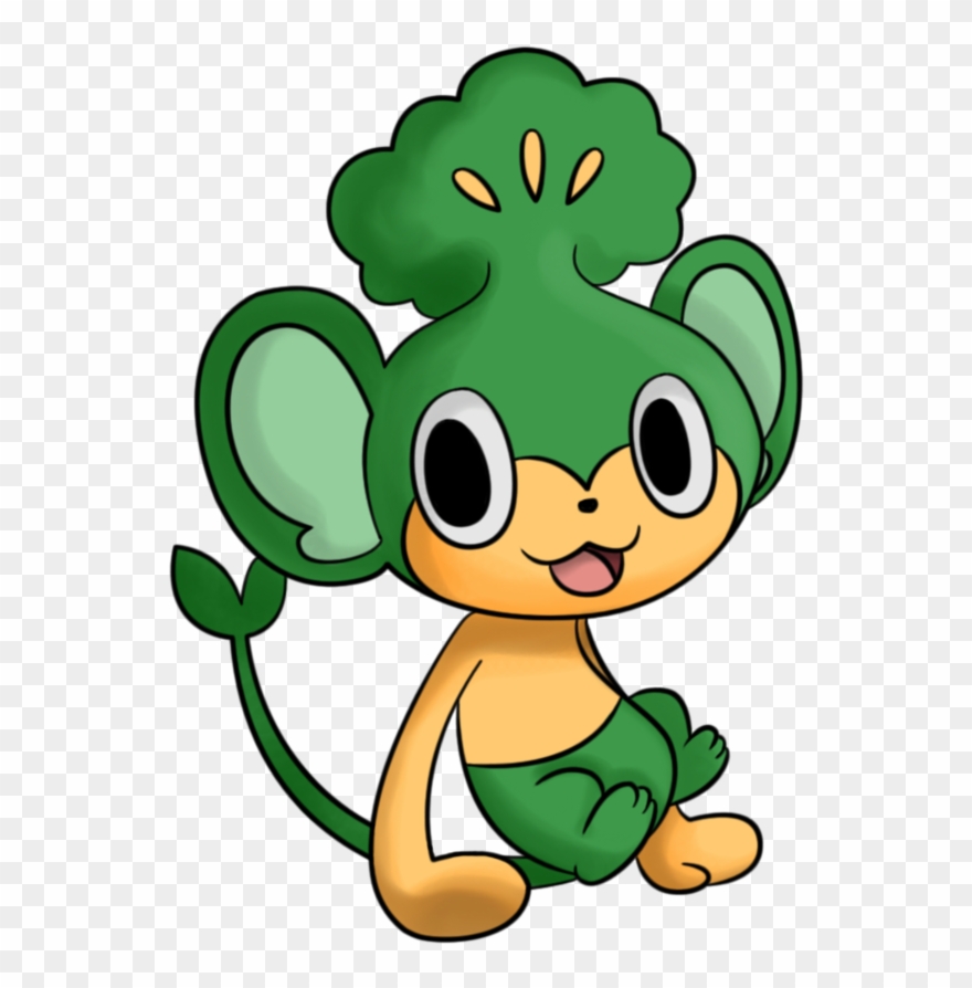 Pansage - Pokemon Pansage Clipart