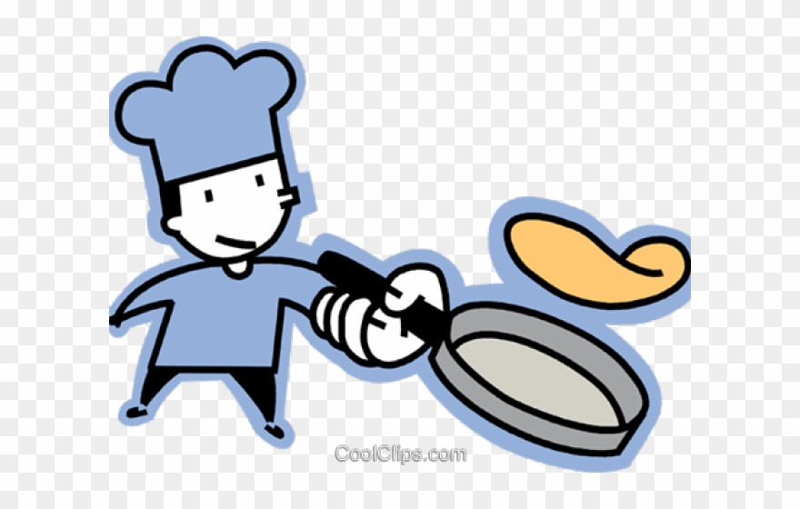 Pancake Clipart Rolled Pancake - Pancake Flipping Clip Art - Png Download