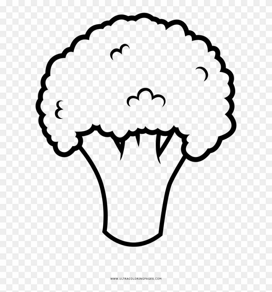 Broccoli Coloring Page - Kakao Friends Jay G Clipart