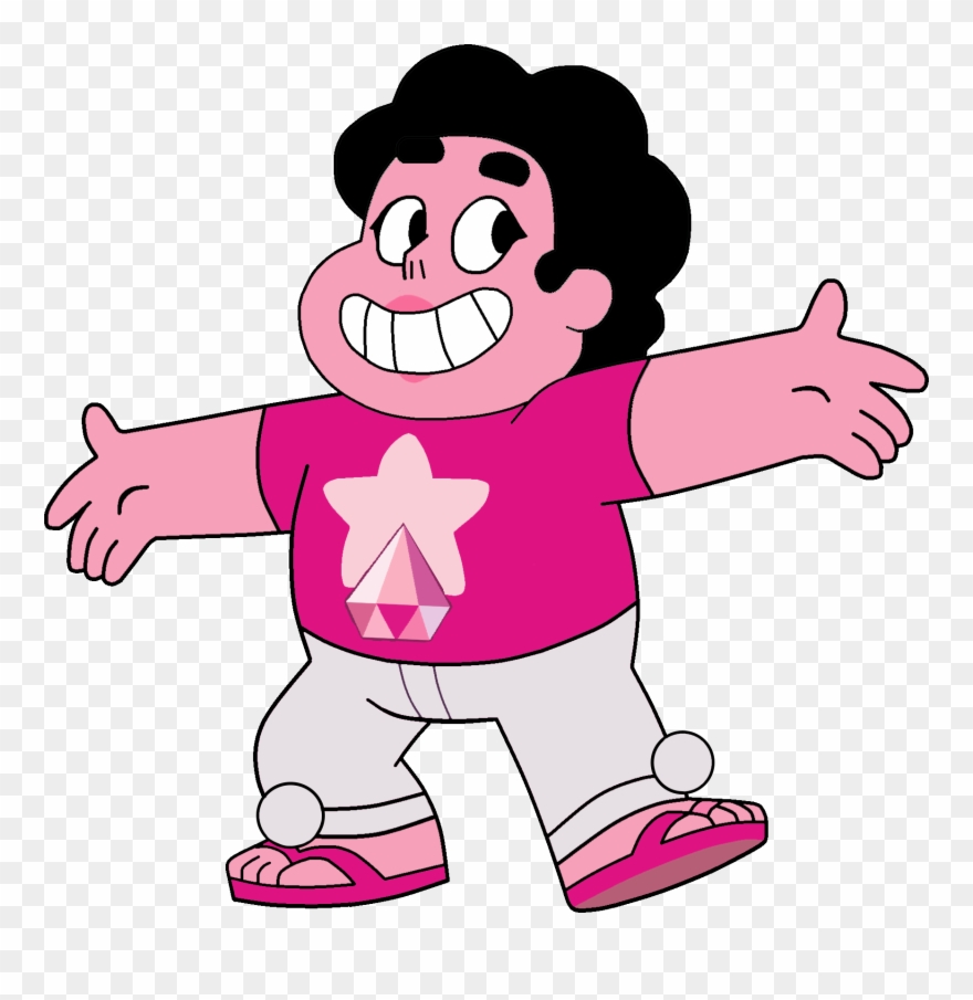 A Reformed Gem Looking For A New Life In The Big City - Steven Quartz Universe Render Clipart