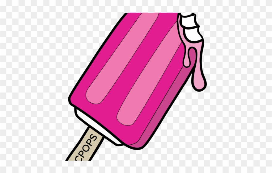 Pink Clipart Popsicle - Transparent Popsicle Blue - Png Download