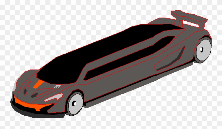 Mclaren P1 Race Edition Limo - Mclaren Limo Clipart