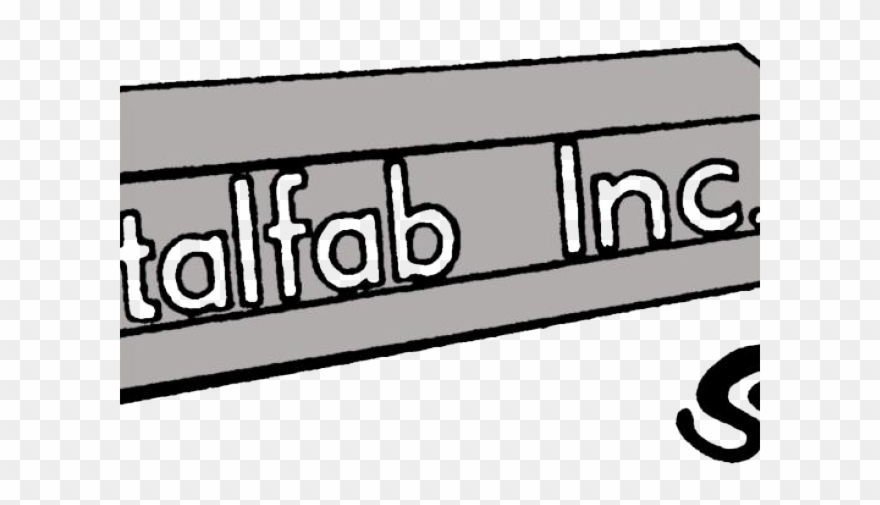 Steel Clipart Steel Fabrication - Calligraphy - Png Download