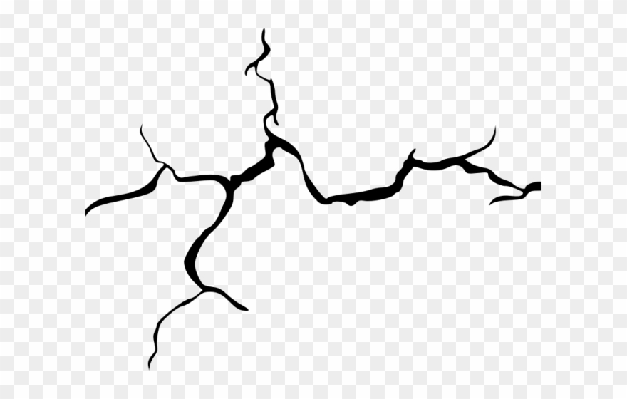 Black Hole Clipart Cracked Hole - Cracks On The Ground - Png Download