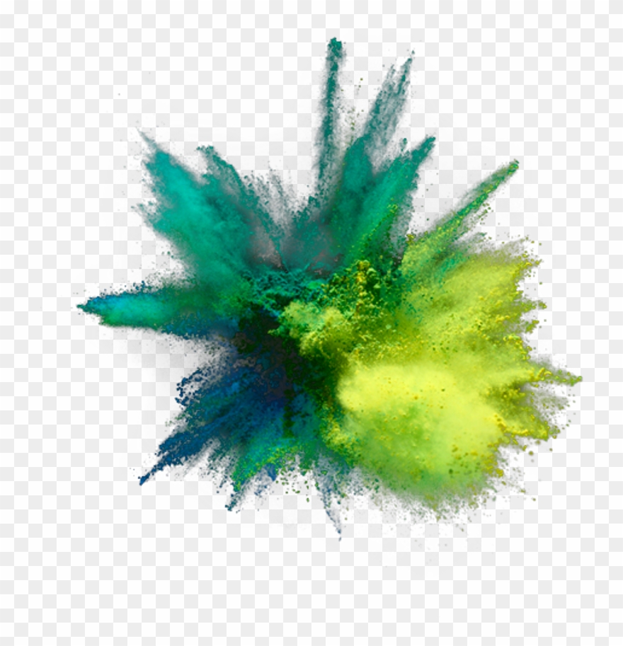 1024 X 1024 1 - Coloured Powder Explosion Png Clipart