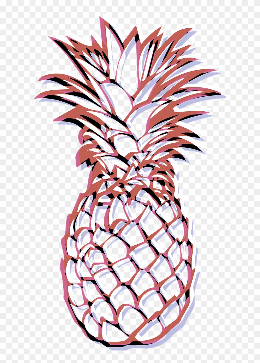Stand Tall Like A Pineapple Clipart