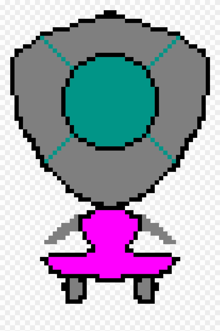 Robot Ballerina - Person Pixel Art Png Clipart