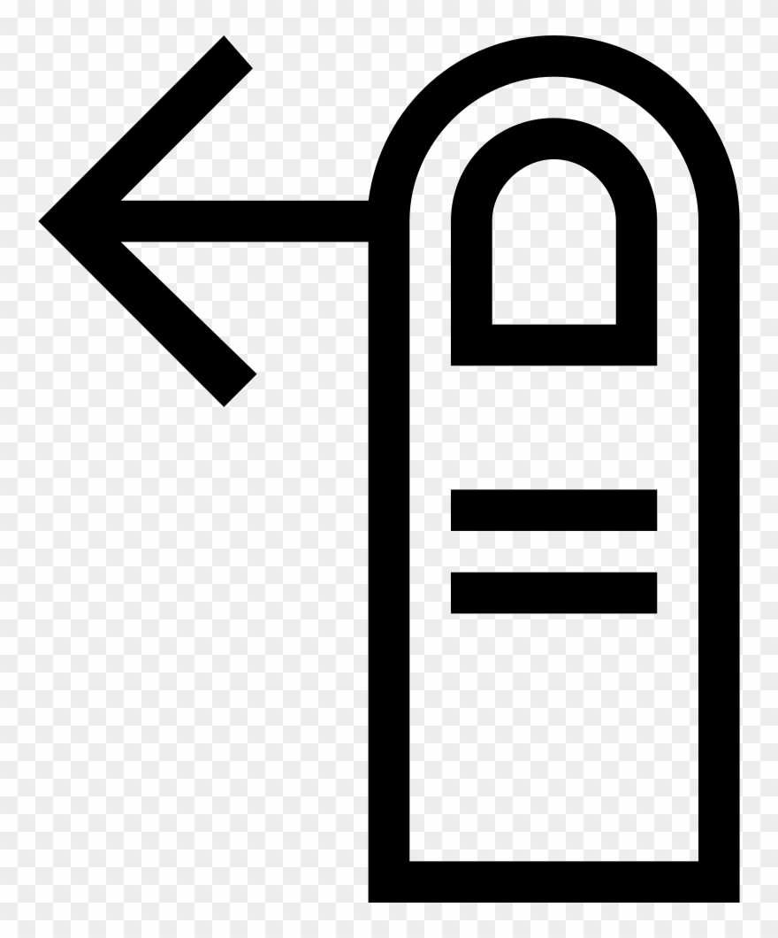 Swipe Left With One Finger Stroke Comments - Desliza A Su Izquierda Clipart