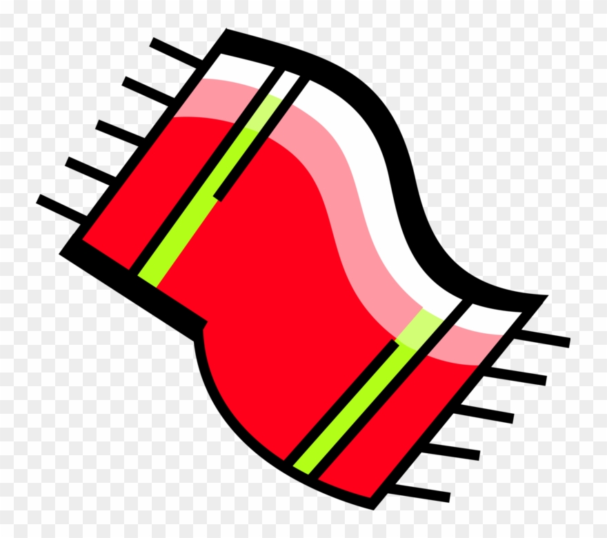 Vector Illustration Of Carpet Rug Floor Covering Clipart