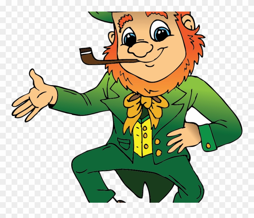 Leprechaun's Revenge - St Patrick Day Mascot Clipart