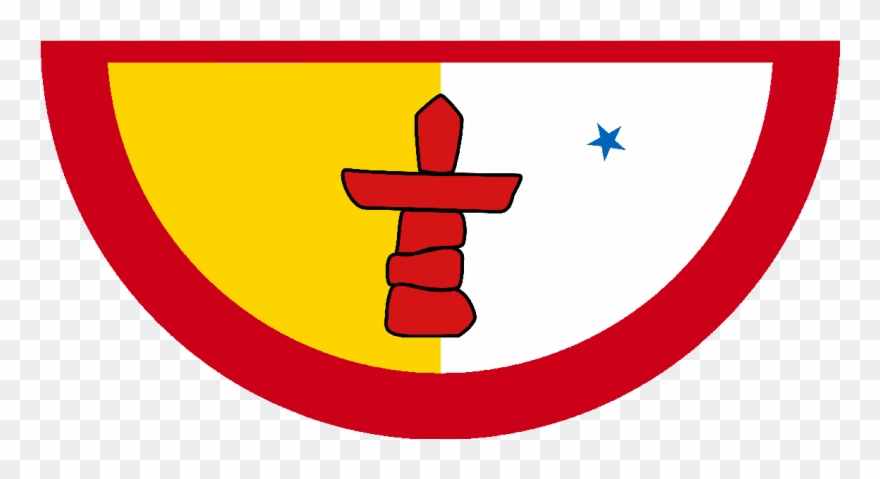 Nunavut Bunting - 1999 Nunavut Became A Territory Clipart