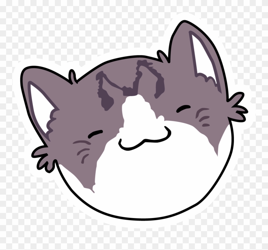 Mojo Head - Cat Grumps Heads Clipart