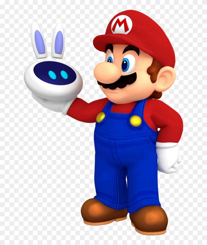 Mario And Beep O By Nintega Dario - Mario Rabbids Beep O Clipart
