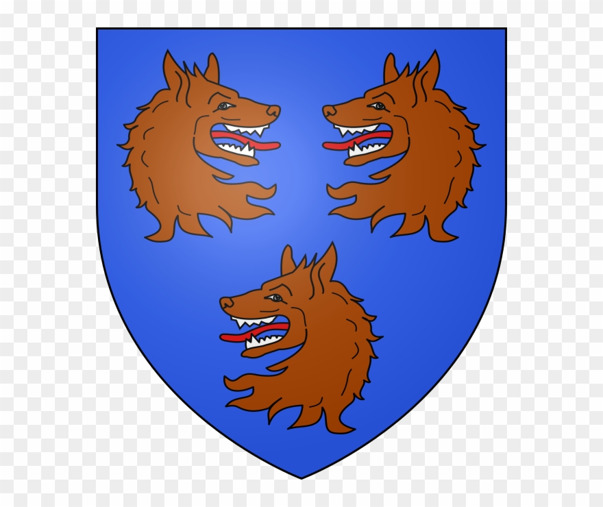 File - Blason Fumay - Svg - Dog Yawns Clipart