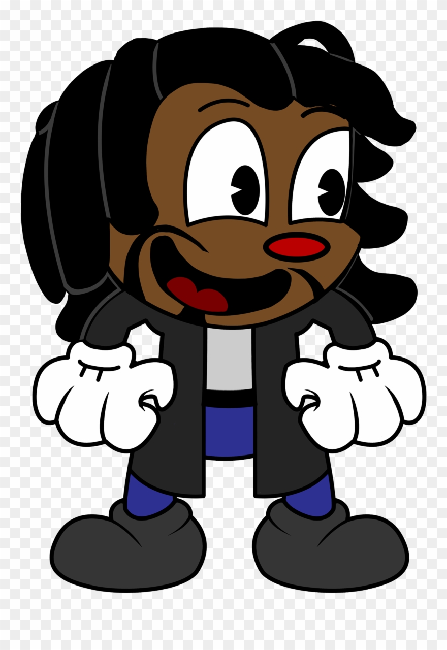 Cartoon Mike Inspired By Cuphead - Cartoon Clipart
