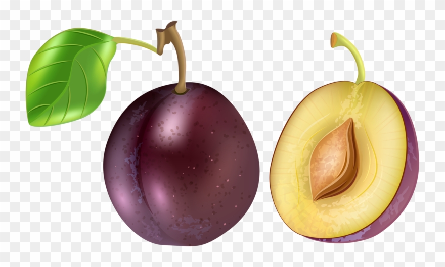Plum Transparent Png Clip Art - Plum Clipart Png
