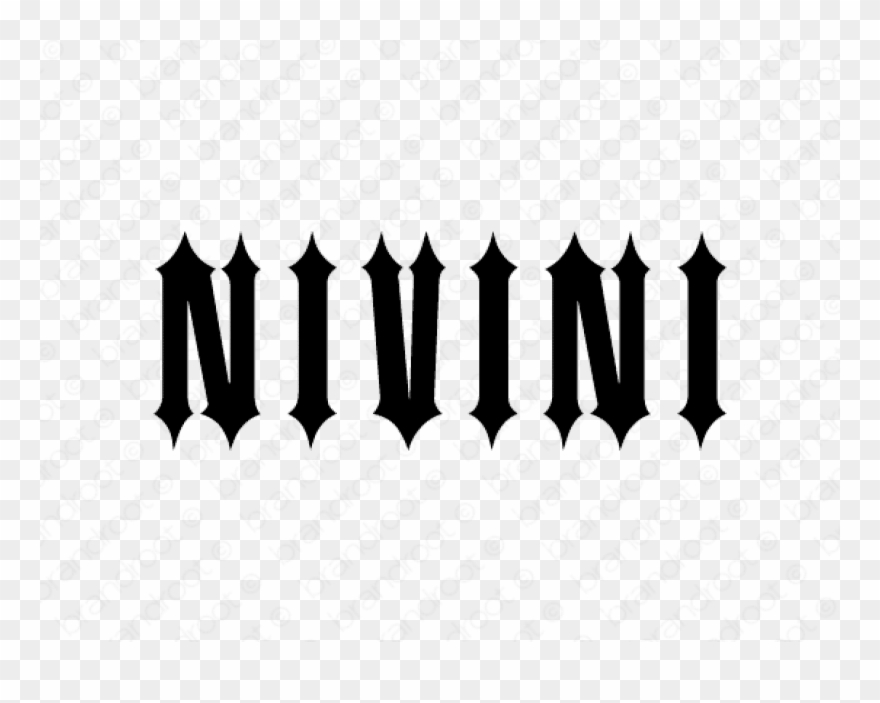 Nivini Logo Design Included With Business Name And - Fuckin Slayer Clipart