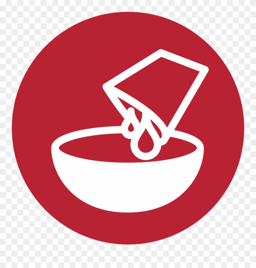 Marinade Poured Into Bowl Graphic - Linux Kernel Clipart