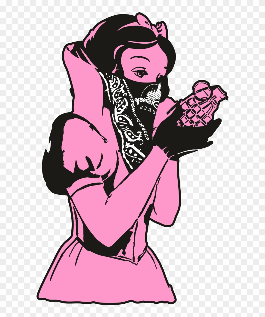 Snow White - Banksy Snow White Clipart