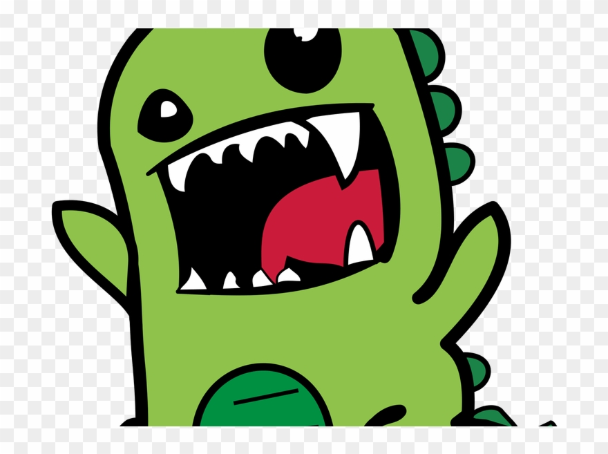 Dinosaur Clipart Asteroid - Rawr Dino - Png Download