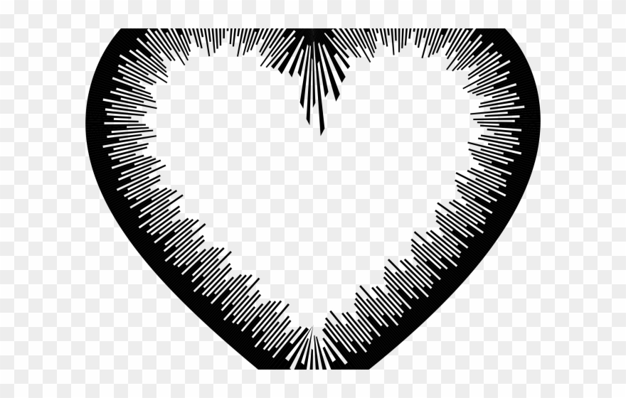 Pulse Clipart Heart Beat - Music - Png Download